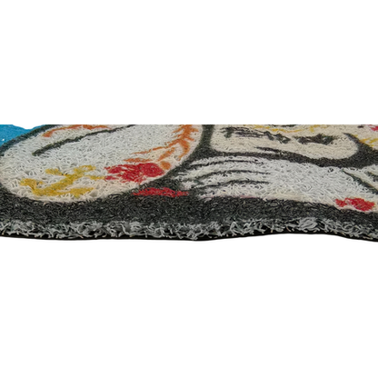 Zengaz Door Mat - Non Slip - Trippy Smiley