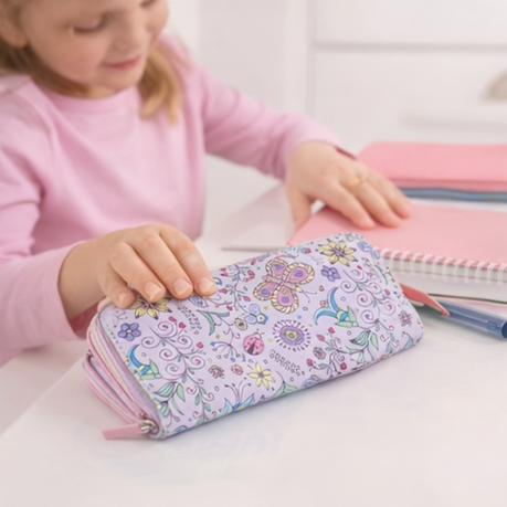 Wallet Pink Butterfly/Lady Bird