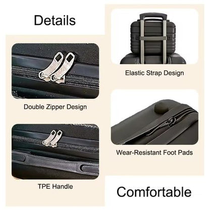 Cosmetic Travel Carry - on Suitcase - Blue