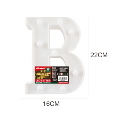 Motarro Led Letter Light 22cm - Letter L