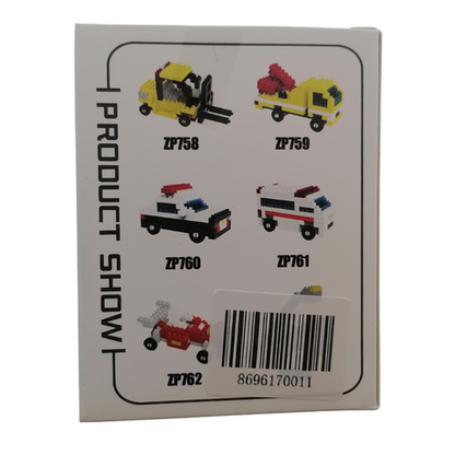 DIY Blocks Ambulance 128PCS