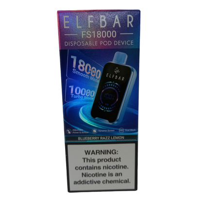 Elf Bar 18000 Puffs Disposable Vape - Blueberry Razz Lemon