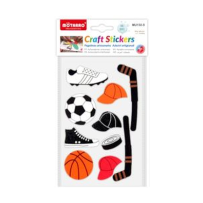 Motarro Craft Stickers - Glitter Letters