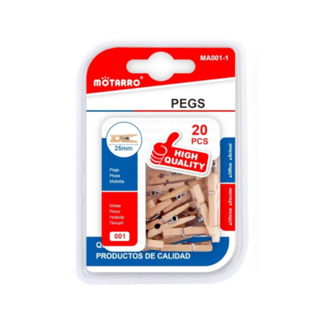 Motarro Pegs 25mm 20PCS