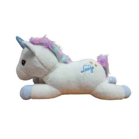Soft Toy Unicorn - 40cm - Blue