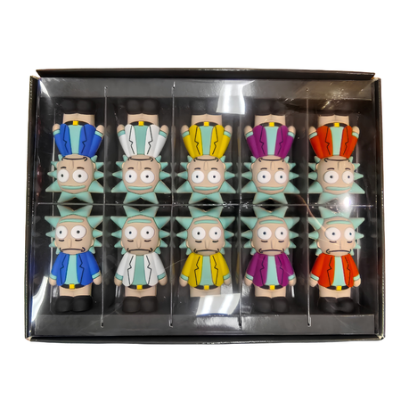 Silicone Rasta Pipe - Rick - 10 Pack