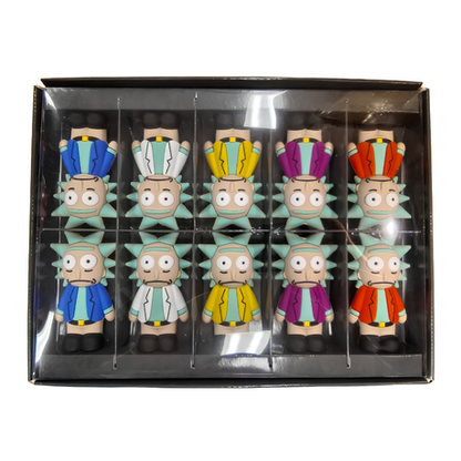Silicone Rasta Pipe - Rick - 10 Pack