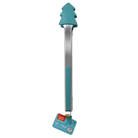 Gawin Kitchen Silicone Tipped Tongs - Green