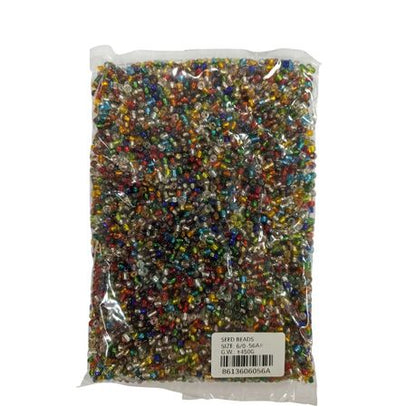 Seed Beads - +- 450 Gram Packs - Green