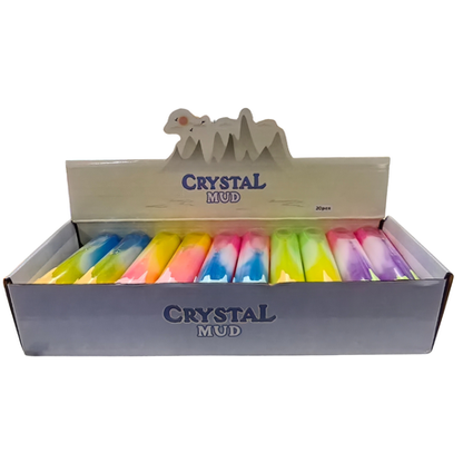 Snow Mountain Crystal Mud Slime - 20 Pack