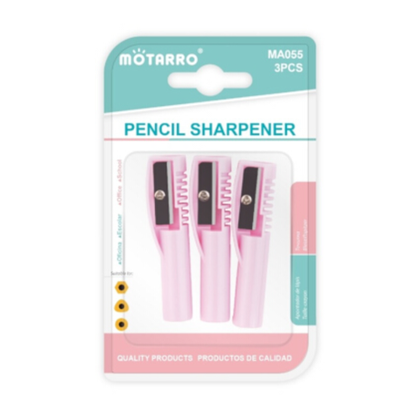 Motarro Pencil Sharpener 58mm 3PCS - Purple