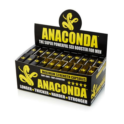 40 Capsules Shipper - Anaconda - Bedroom Booster -  (2 Capsules x 20 Packs)