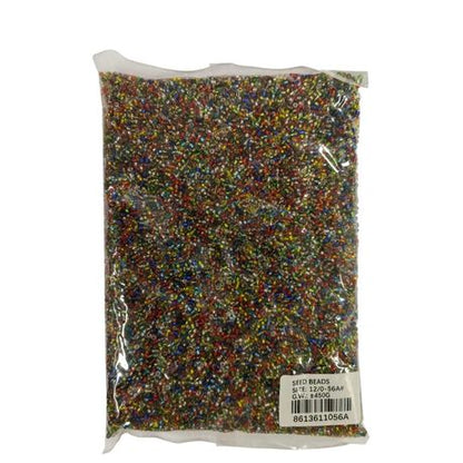 Seed Beads - +- 450 Gram Packs - Medium Colorful