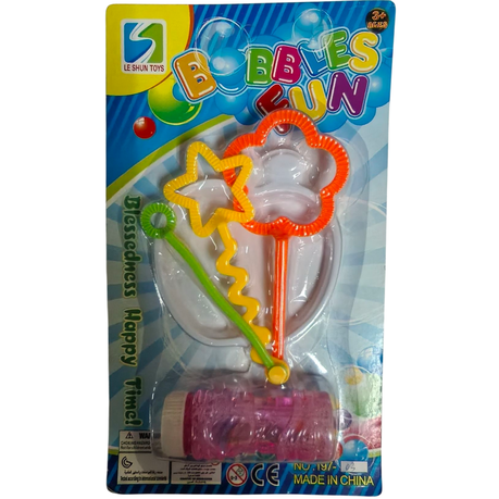 Bubbles with 3-in-1 Wand - 2 Pack