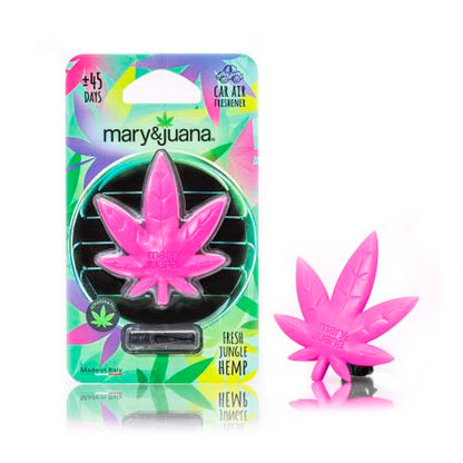 Car Air Freshener Mary & Juana Pink - 4 Pack