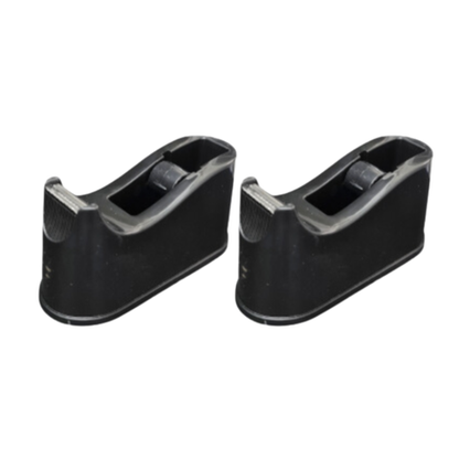 Motarro Tape Dispenser 147x57x75mm - Black 2 Pack