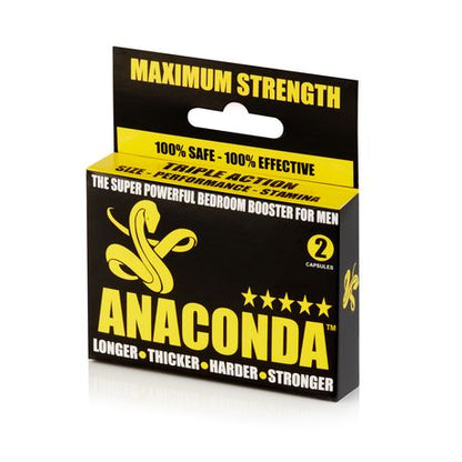 40 Capsules Shipper - Anaconda - Bedroom Booster -  (2 Capsules x 20 Packs)