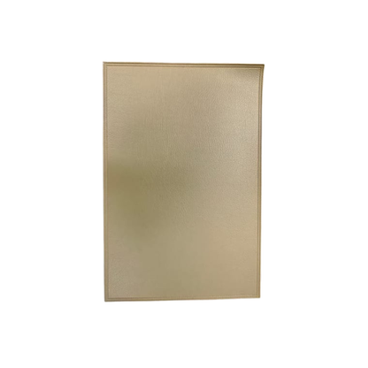 Placemat Rectangle Leather Look - Khaki