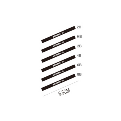 Motarro Compressed Graphite 6.5mm - 6PCS
