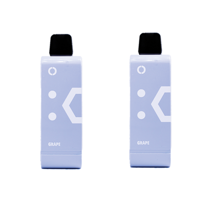 Elf Bar 9000 Puffs Rechargeable Pod 50mg - Grape - 2 Pack