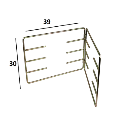 Braai Grid Stand - Hinged