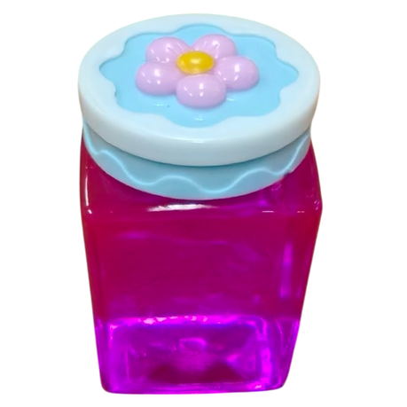 Flower Print Crystal Mud Slime- 12 Pack