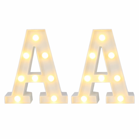 Motarro Led Letter Light 22cm - 2 Pack - White Letter Y