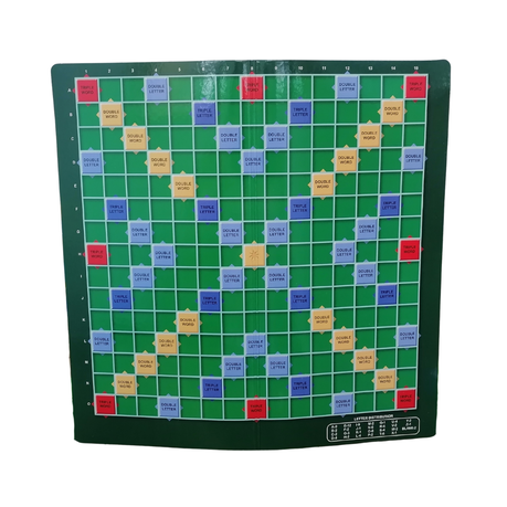 Cross Word Puzzle - 4 Racks And 100 Tiles