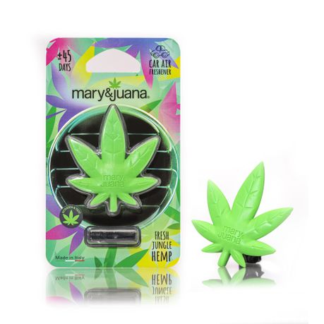 Car Air Freshener Mary & Juana Green - 4 Pack