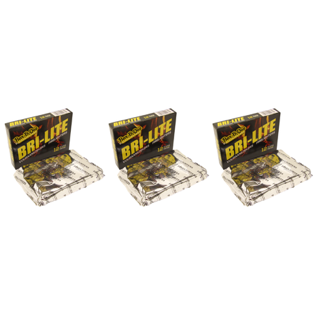 Bri-Lite Individually Wrapped Fire Lighters 12-pieces - 3 Pack