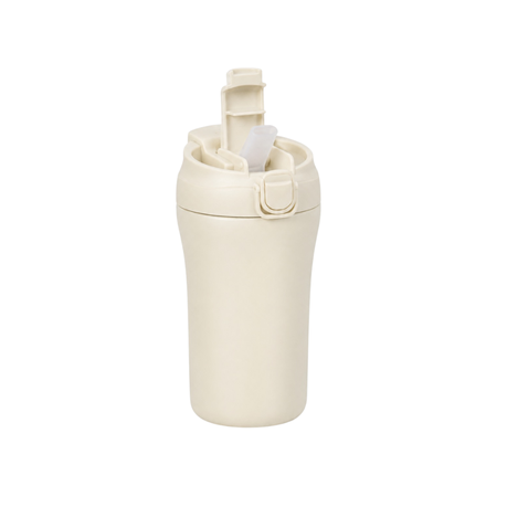 Travel Mug Flip Straw Lid - Navy