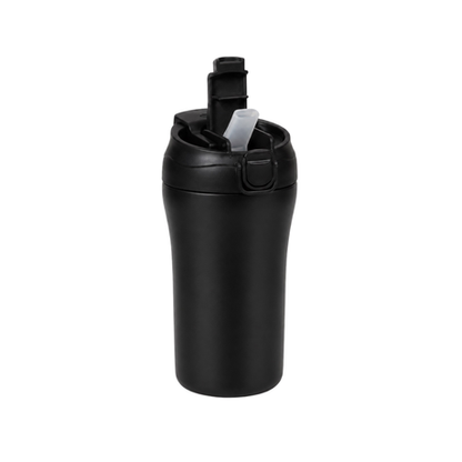 Travel Mug Flip Straw Lid - Red