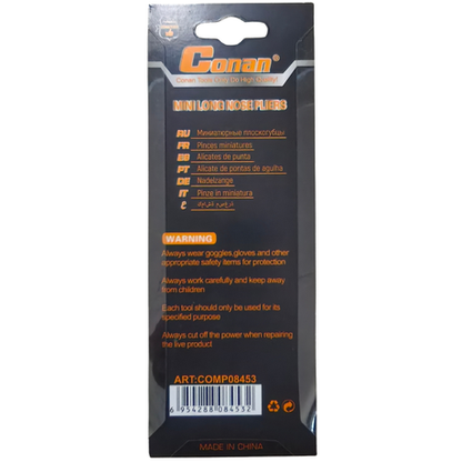 Conan Mini Long Nose Plier 4.5 Inch