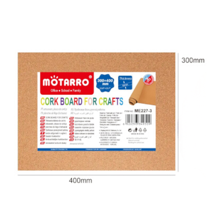 Motarro Cork BoardsFor Crafts - 150x200mm