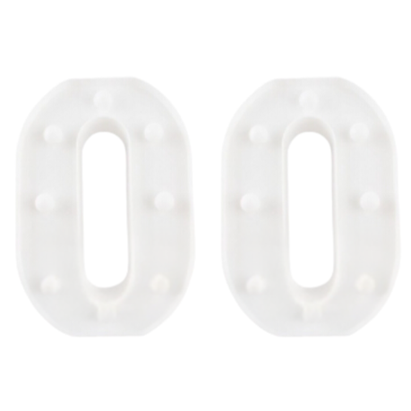 Motarro Led Numbers Light 22cm - 2 Pack - White Number 9