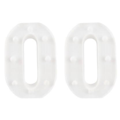 Motarro Led Numbers Light 22cm - 2 Pack - White Number 9
