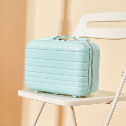 Cosmetic Travel Carry - on Suitcase - Blue