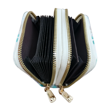 Wallet - Flowers (Can Hold Cards) 8.5×10.5×4cm
