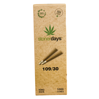 Stoner Days - King Size Pre-Rolled Cones - 1000 Piece