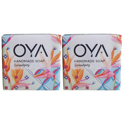 Oya Homemade Soap 100G Bar - 2 Pack - Serendipity