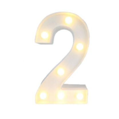Motarro Led Numbers Light 22cm - Number 7