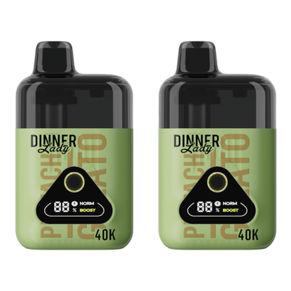 Dinner Lady Rechargeable Vape - Dessert Collection - 40K - 2 Pack - Lemon Tart