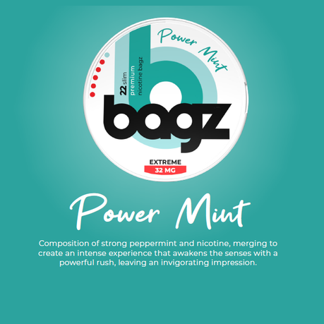 Bagz - Nicotine Pouch Power Mint 16 MG