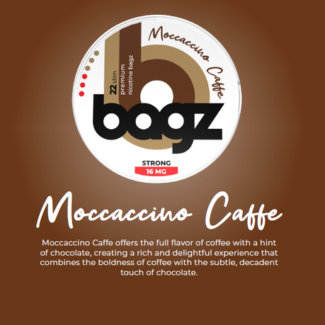 Bagz - Nicotine Pouch Moccaccino Caffe 16 MG - 5 Pack