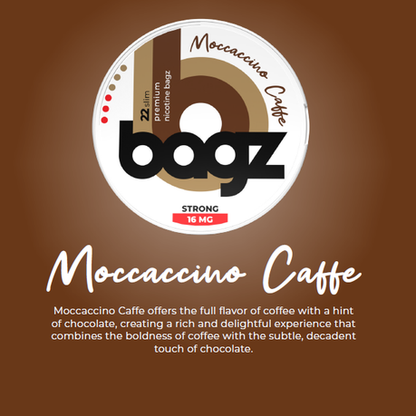 Bagz - Nicotine Pouch Moccaccino Caffe 16 MG - 5 Pack