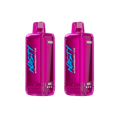 Nasty Versa 30k Disposable POD - Strawberry Ice - 2 Pack