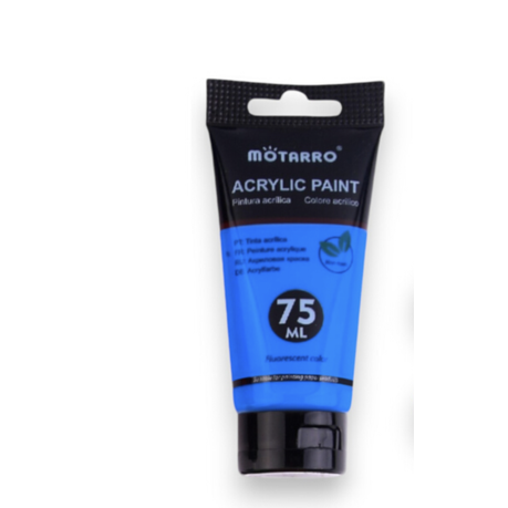 Mottaro Fluorescent Acrylic paint 75ml - Yellow