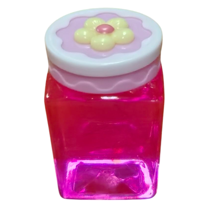 Flower Print Crystal Mud Slime- 12 Pack