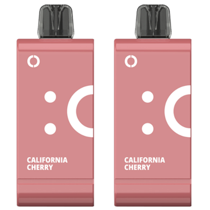 Elf Bar 18000 Puffs Rechargeable Pod 50mg - California Cherry - 2 Pack