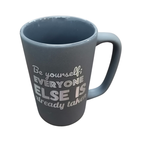 Grey Ceramic Mug More Of What Makes You Happy